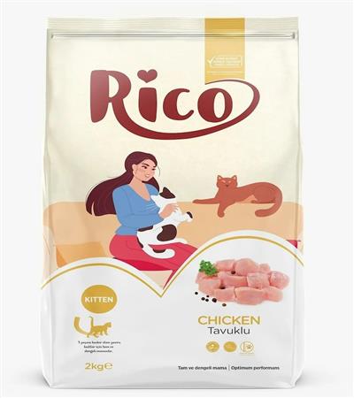 Rico Yetişkin Kedi Maması Kuzulu 15 Kg